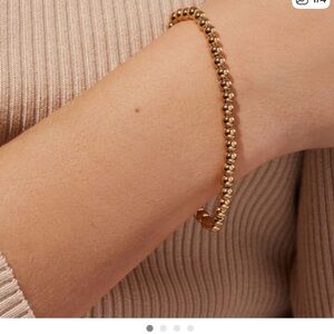 Ana Luisa Roma Gold Bead bracelet